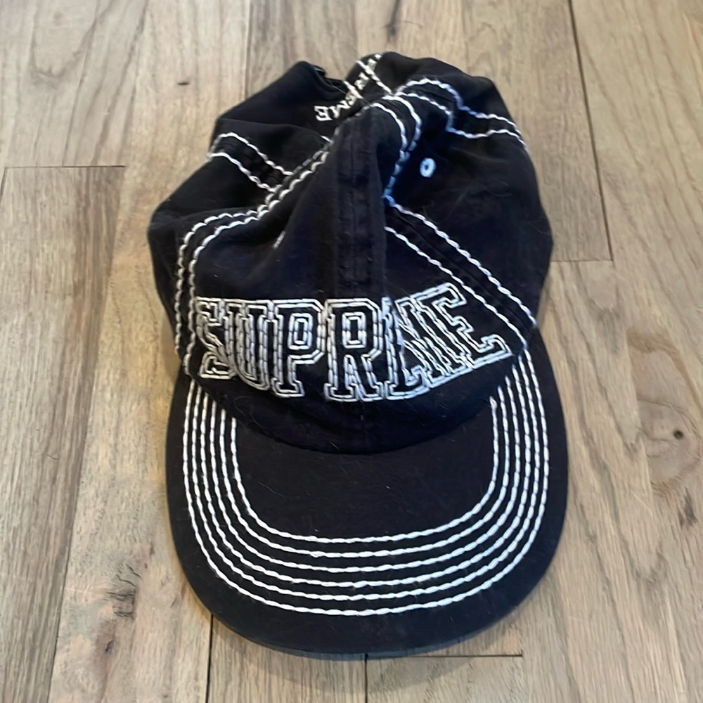 Supreme FW20 Big Stitch 6 Panel Baseball cap